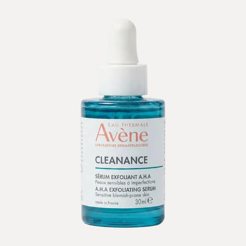 Avène Cleanance A.H.A Exfoliating Serum 30ml – lactic acid serum for blemish-prone and sensitive skin
