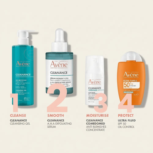 Avène Cleanance A.H.A Exfoliating Serum 30ml – lactic acid serum for blemish-prone and sensitive skin