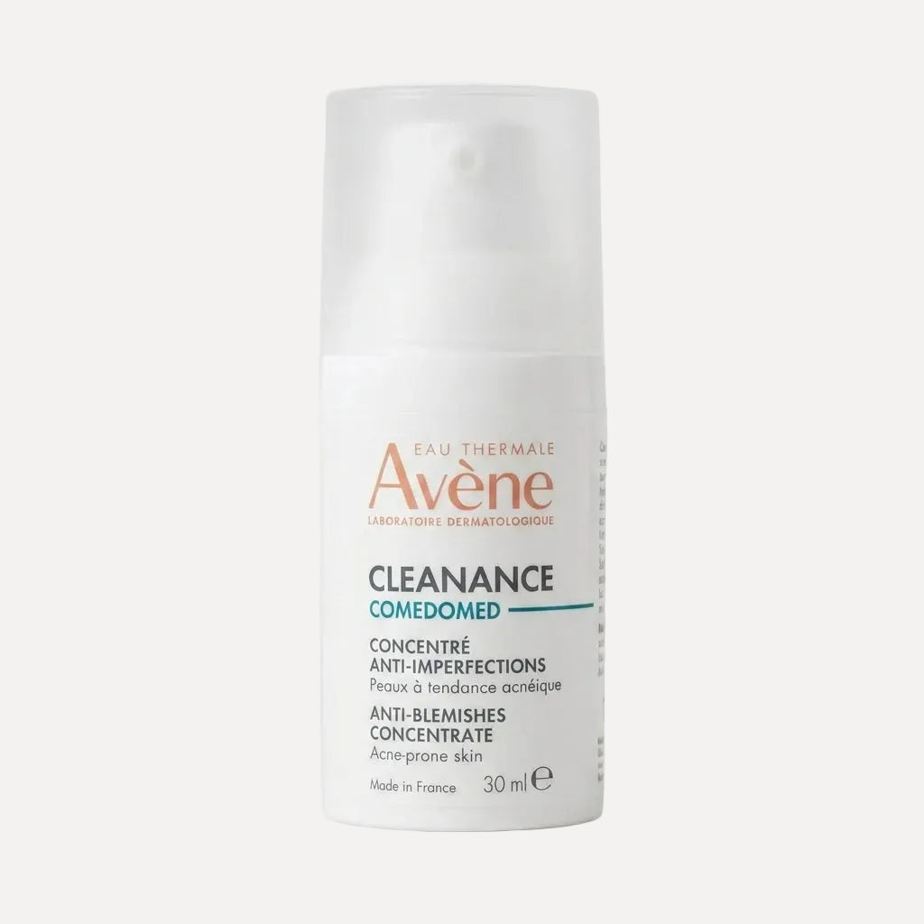 Avène Cleanance Comedomed 30ml bottle with Comedoclastin formula for blackheads and blemishes