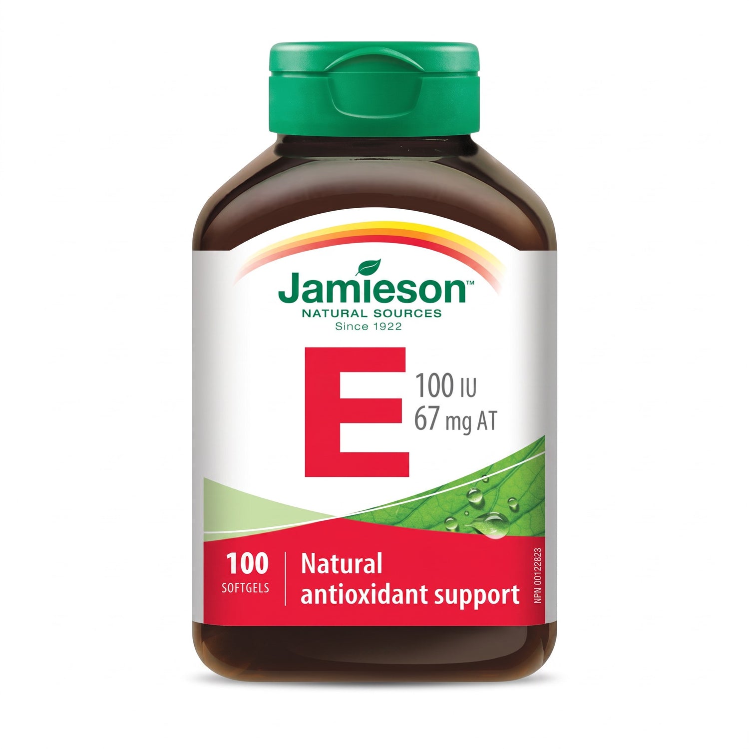 Jamieson Vitamin E 100IU 67mg Soft gels 100's