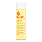LYX Bio-Oil Skincare Natural Oil 200ml bottle for scars and stretch marks with yellow liquid and white cap