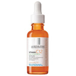 LYX La Roche-Posay Pure Vitamin C12 Oil Control serum in an amber glass dropper bottle for anti-wrinkle skincare.